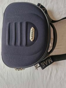 MAK'S Padded Travel Vanity Box with Number Lock (U