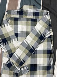 Men's Lacoste Plaid Button-Up Shirt