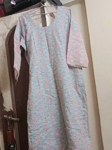 Beautiful Floral Print Kurta