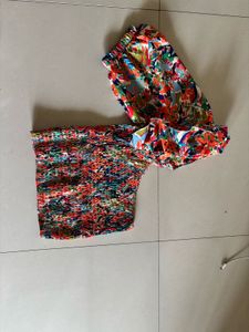 Chic Floral Puff Sleeve Top