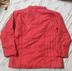 Coral Puffer Jacket