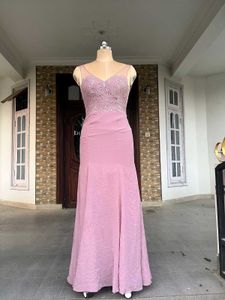 Elegant Pink Gown