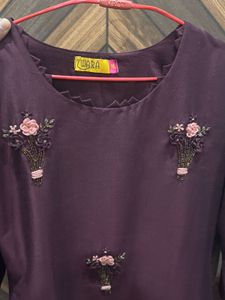 Elegant Embroidered Kurta