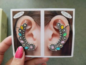 2 pair Boho Vintage Ear Cuff Earrings
