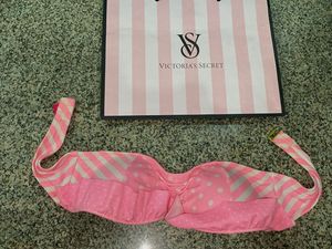 Victoria’s Secret Pink Striped Bikini Top