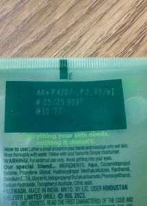sealed Simple Refreshing Facial Wash
