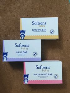 Softsens baby soap combo