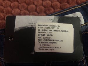 Blue Cargo Jeans