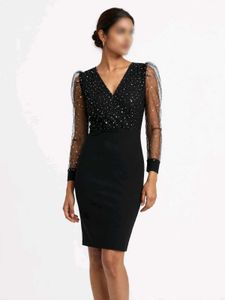black dress