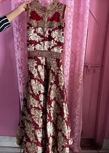 Long Ethnic Gown Size-M