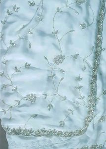 Beautiful ,❤️ full hand work saree