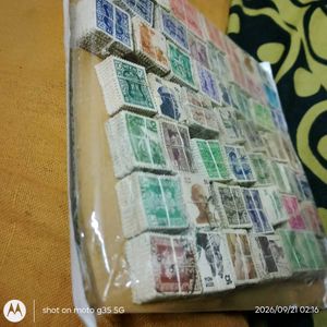 Collection of 5000 Vintage Indian Stamps