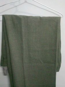 Men's charcoal grey cotton linnen Trousers.New con