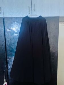 Elegant Black Ethnic Skirt