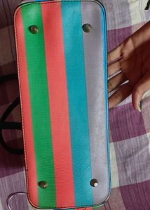 Striped Tote Bag