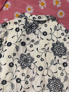Embroidered Floral Blouse