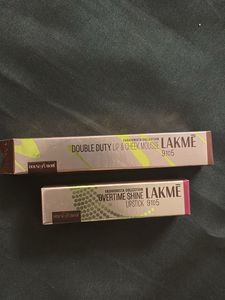 COMBO LAKME LIPSTICKS!🩷🤎