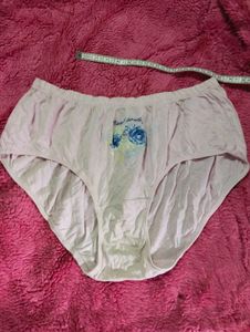 Comfortable Pink Briefs with Floral Print
