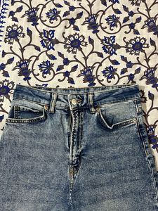 Dark Wash High Waisted Jeans