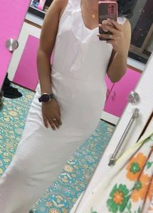 Elegant White Maxi Dress