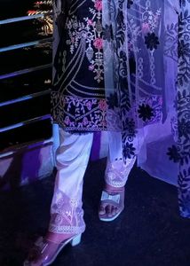 Embroidered Kurta with Dupatta Set
