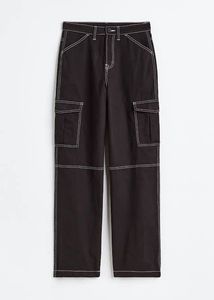 SALE 🔥H&M Black Cargo Pants