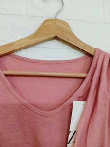 Pink Long Sleeve Top