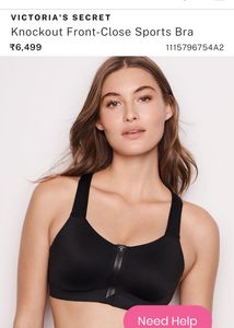 Victoria Secret Knockout Front-close Sports Bra
