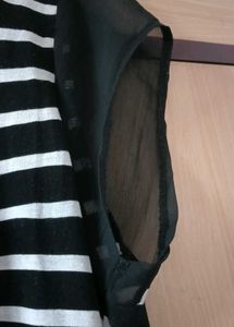 Striped Tunic Top🖤