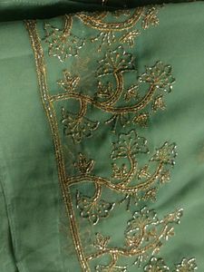 beautiful saree embroid