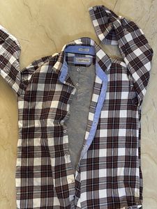 BOYS SHIRT W HENLEY ATTACHED