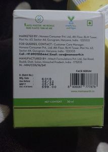 Mama earth face serum