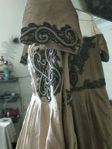 36/38 Barbie Gown*Free*Saree(Negotiable)