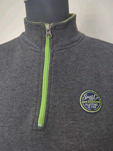 Gray Pullover Sweatshirt