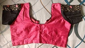 Vibrant Pink Silk Blouse
