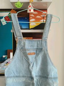 Light Wash Denim Overalls