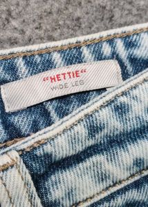 Lee Cooper Stylish Wide-Leg Cargo Jeans