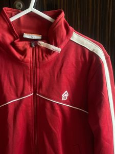 Red Zip-Up Track Jacket❤️