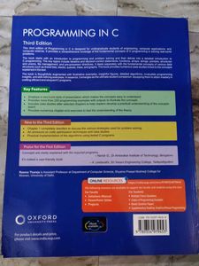Programming in C Textbook