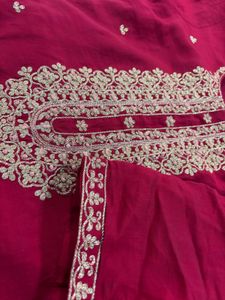 Elegant Pink Embroidered Kurta