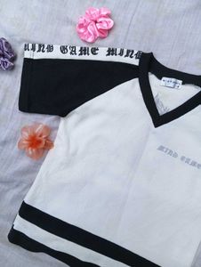 Dragon White Black Top