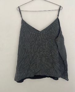 Checked Cami Top