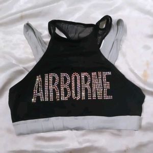 Sparkly AIRBORNE Sports Bra