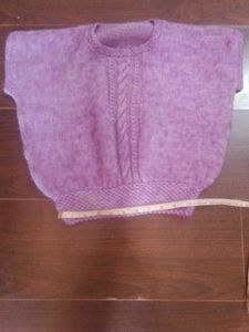 Cozy Purple Knit Sweater