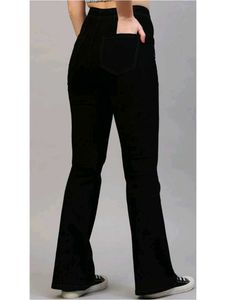 Flared Black Jeans | Size 26in