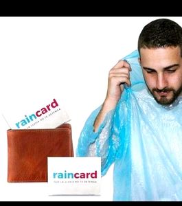 Raincard-Emergency Poncho(set Of 4)25/pc