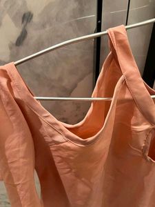 Peach Top with Ring Detail