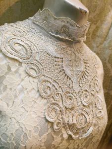 Elegant Lace High Neck Blouse