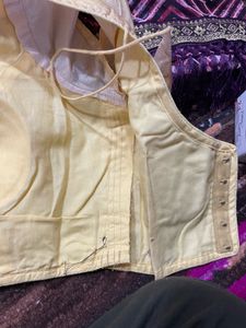 Elegant Gold Blouse