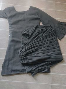 Sparkling Black Kurta Set
